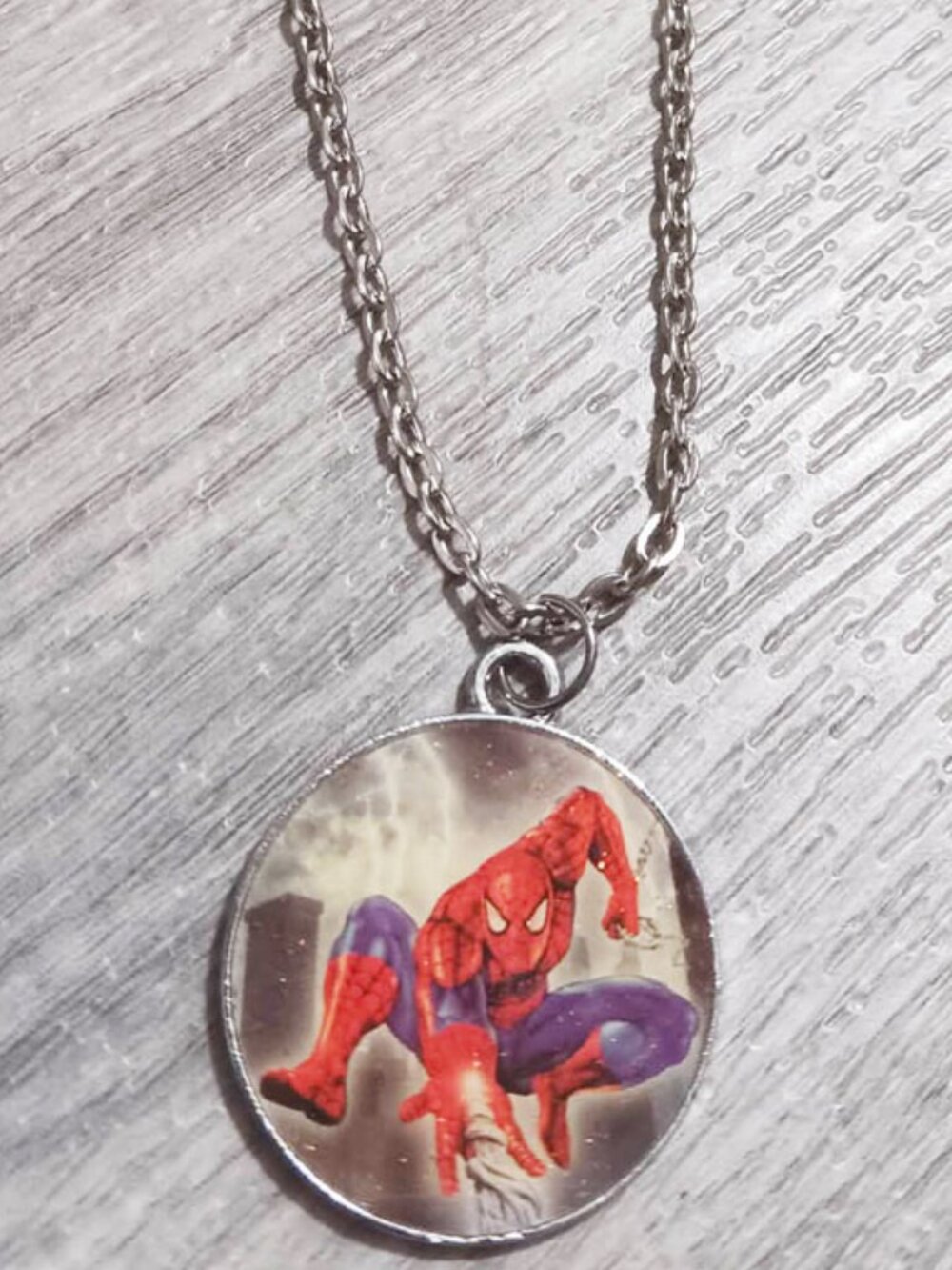 Marvel Spiderman Necklace
